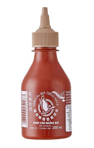 Salsa al peperoncino Sriracha con aglio - Flying Goose 200ml.